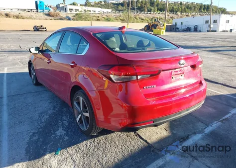 2017 Kia Forte Ex из США, поврежденный, VIN 3KPFL4A8XHE091407